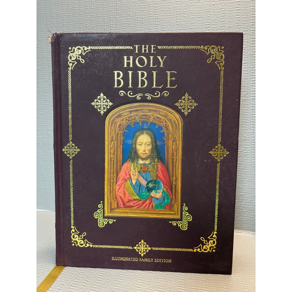 The Holy‎ Bible Illuminated Family Edition King James Version Year 2000 vintage